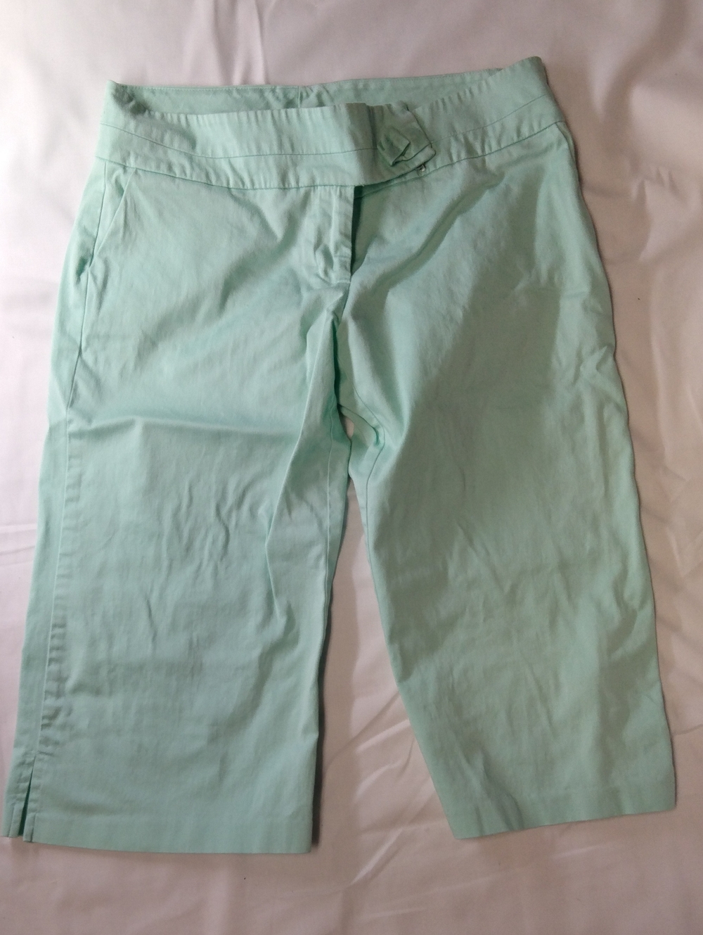 Takara Mint Green Cropped Capris 7